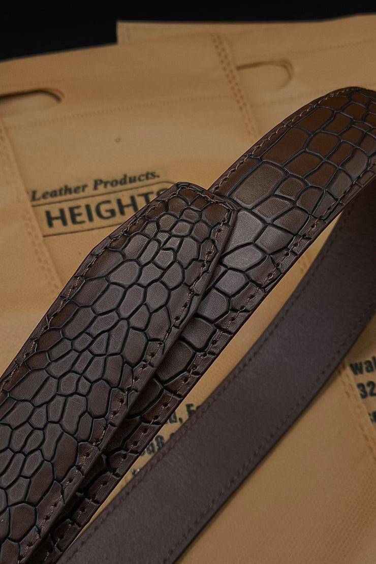 B-146 Croco BROWN